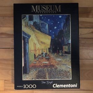 Van Gogh 1000 Piece Cafe Terrace At Night Museum Collection Jigsaw Puzzle